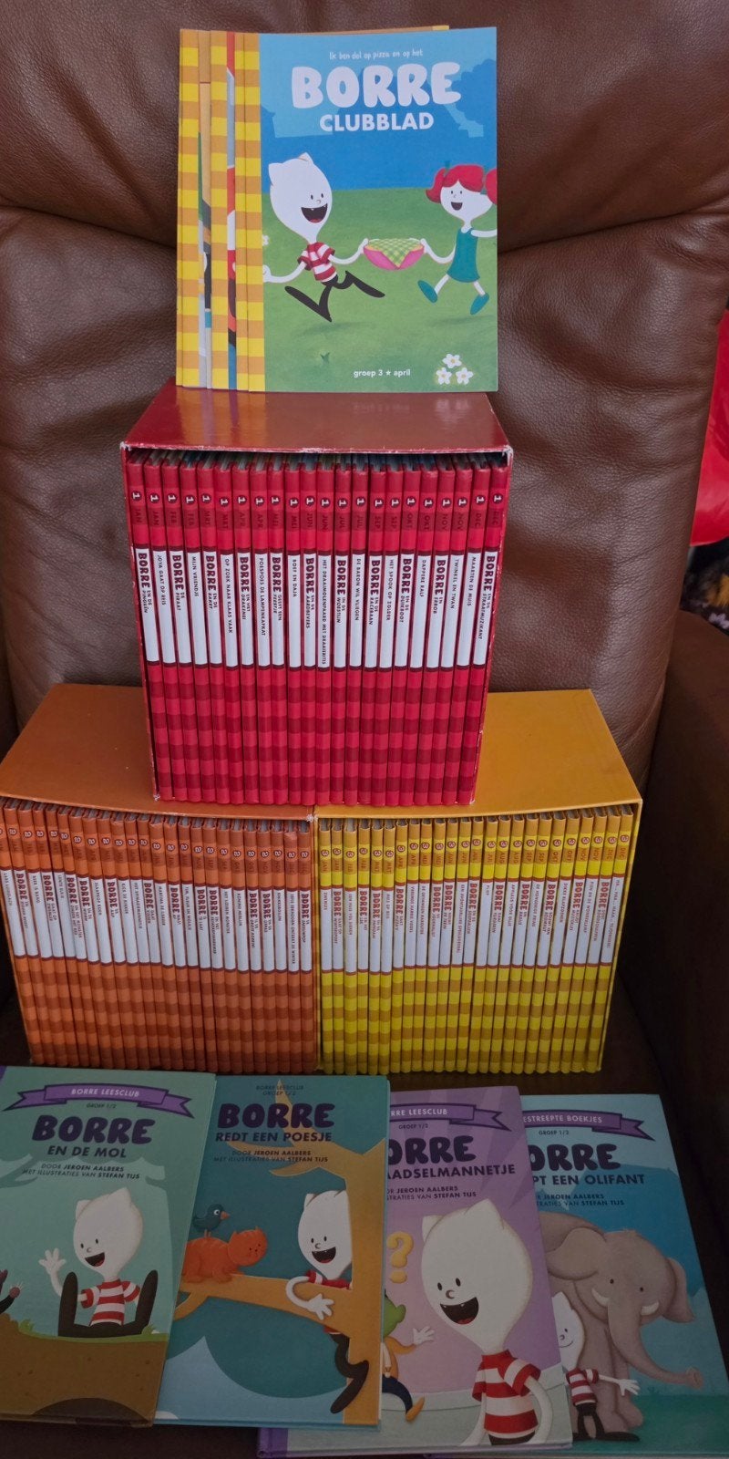 Borre boekjes groep 1 2 3, Boeken, Ophalen, Zo goed als nieuw, Fictie algemeen
