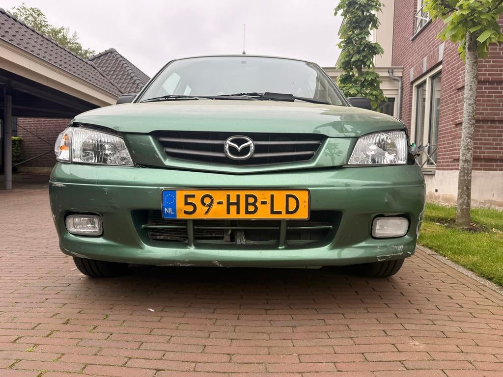 Mazda Demio 1.5 Touring AUT 2001 Groen, Auto's, 410 kg, Origineel Nederlands, Particulier, 900 kg