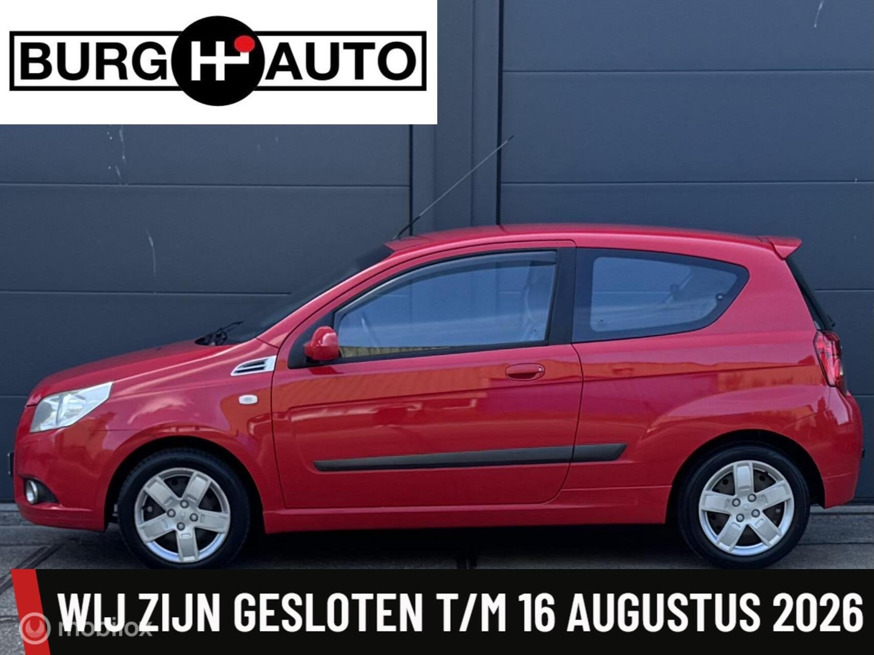 Chevrolet Aveo 1.2 16V LS B-clever Première 3 deurs - AIRCO, Auto's, Chevrolet, Voorwielaandrijving, Stof, 4 cilinders, 400 kg