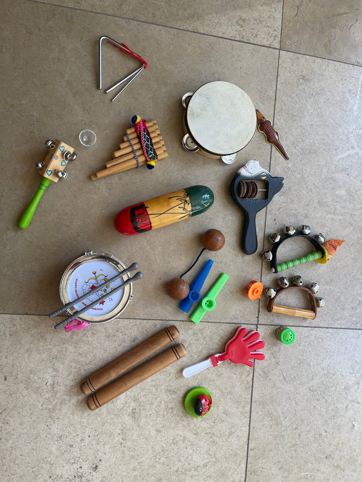 19-delige Muziekinstrumenten Set voor Kinderen, Ophalen of Verzenden, Gebruikt, Overige typen, Met geluid