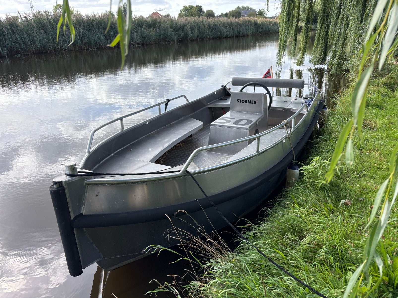 Stormer Tugboat 50 (vetus inboord), Watersport en Boten, Tender, Gebruikt, Binnenboordmotor, Geen