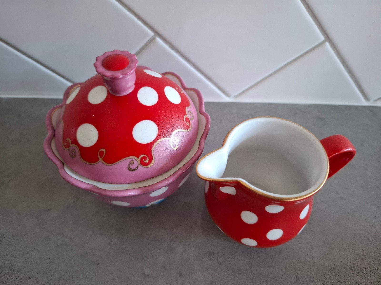 Suikerpot en melkkan Oilily, Ophalen, Overige stijlen, Overige typen