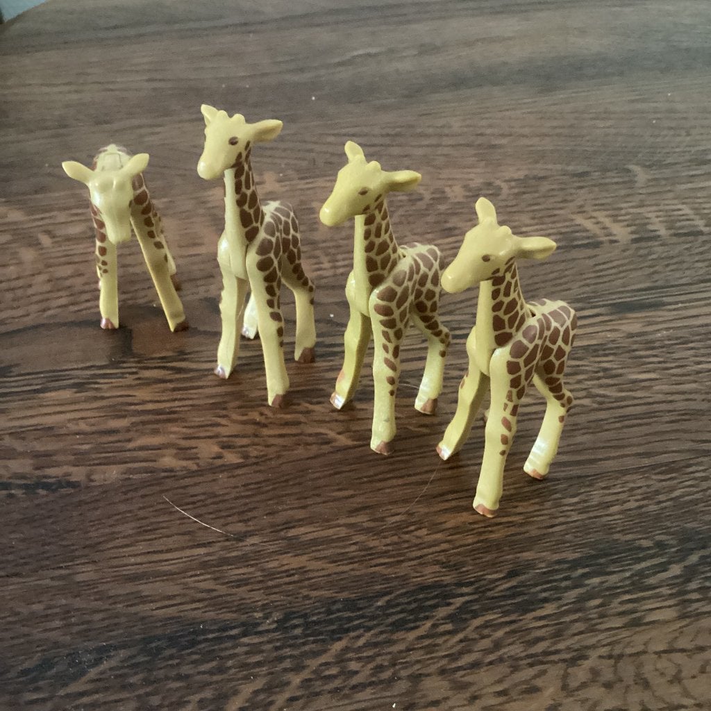 Playmobil giraffen, Ophalen of Verzenden, Gebruikt, Losse onderdelen, Figuren