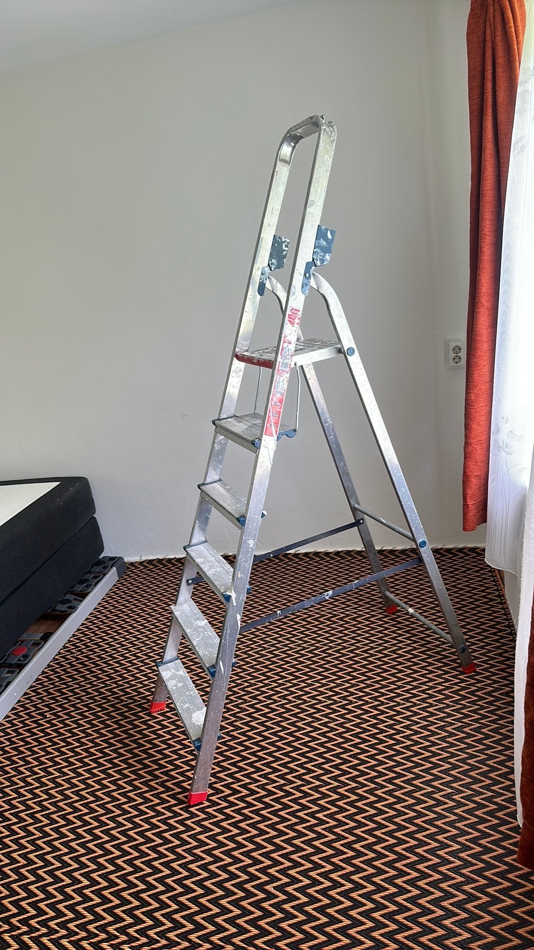 ALTREX Huishoudtrap ladder trap 6 treden, Ophalen, Gebruikt, Minder dan 2 meter