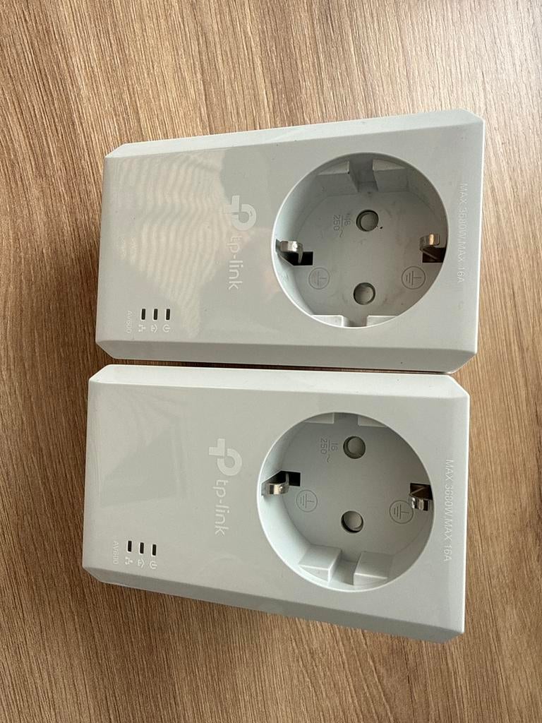 TP-Link AV600 Powerline Adapters (2 stuks), Computers en Software, Powerlines, Zo goed als nieuw, Ophalen of Verzenden