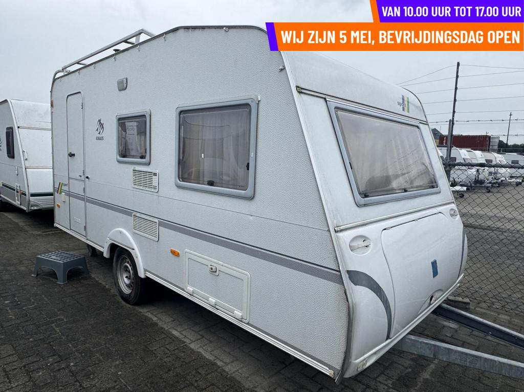 KNAUS SPORT W04420, DWARSBED, TREINZIT, VOORTENT, Serviceluik, Bedrijf, 750 - 1000 kg, 6 tot 7 meter