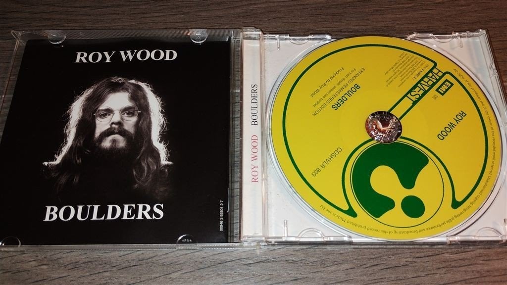 Roy Wood ‎- Boulders, Ophalen of Verzenden, Zo goed als nieuw, Poprock