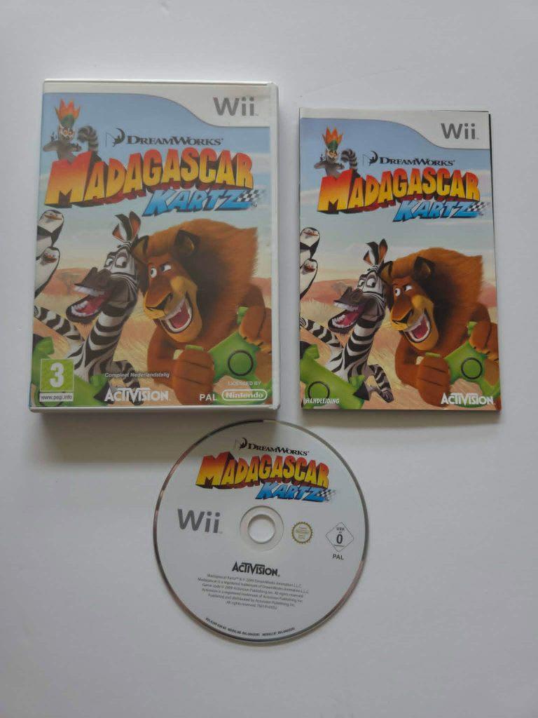 Nintendo Wii - Madagascar Kartz - 10338, Avontuur en Actie, 1 speler, Ophalen of Verzenden, Zo goed als nieuw