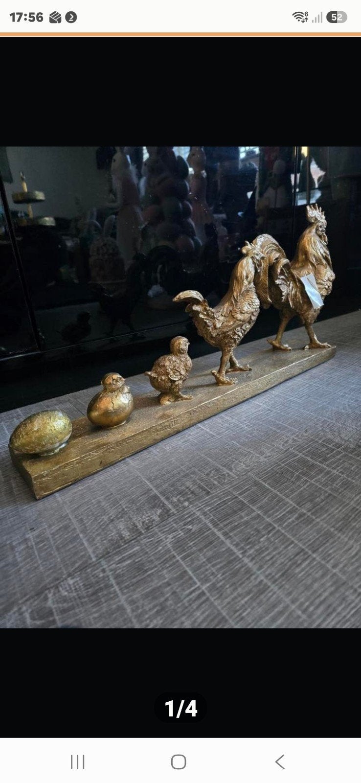 Prachtig decoratief beeldje van een kippenfamilie., Huis en Inrichting, Ophalen of Verzenden