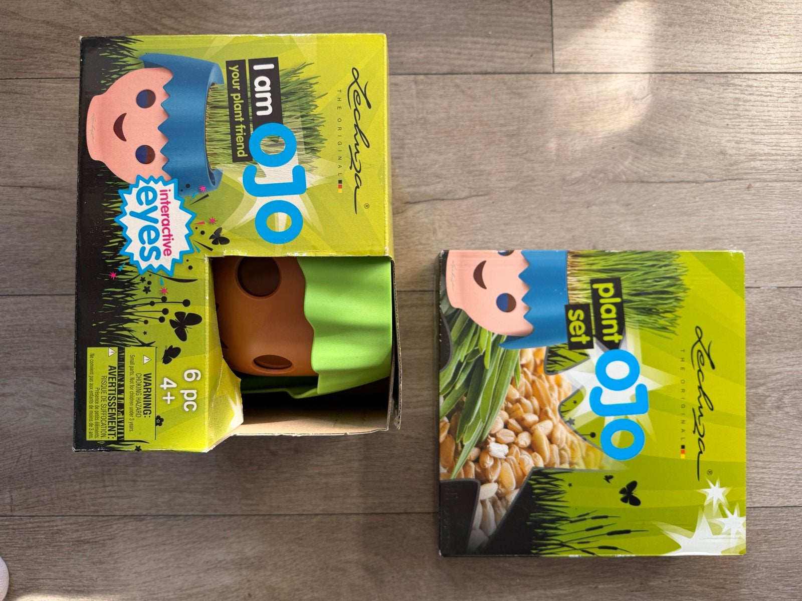 Lechuza OJO set (bloempot + bijbehorende plantenset, Ophalen of Verzenden, Nieuw