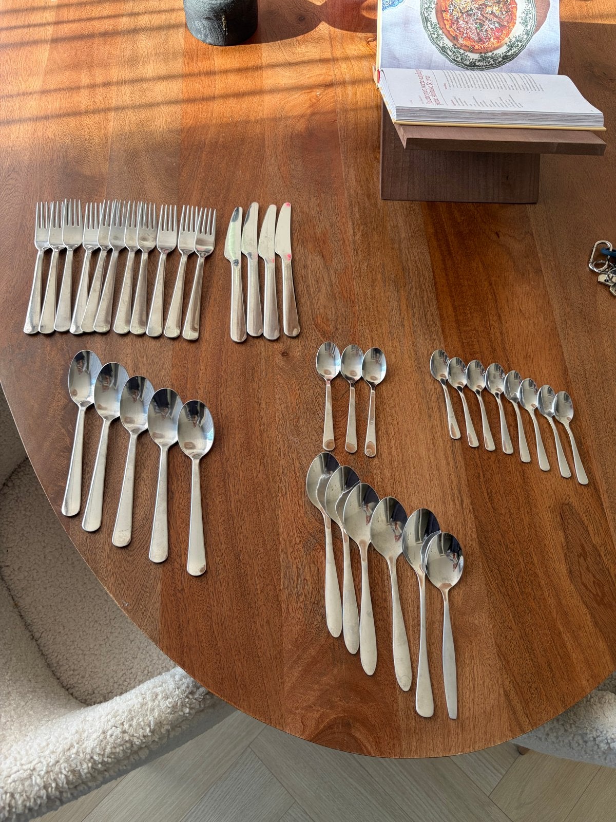 Bestekset RVS IKEA en extra bestek, Gebruikt, Bestekset, IKEA, Ophalen of Verzenden