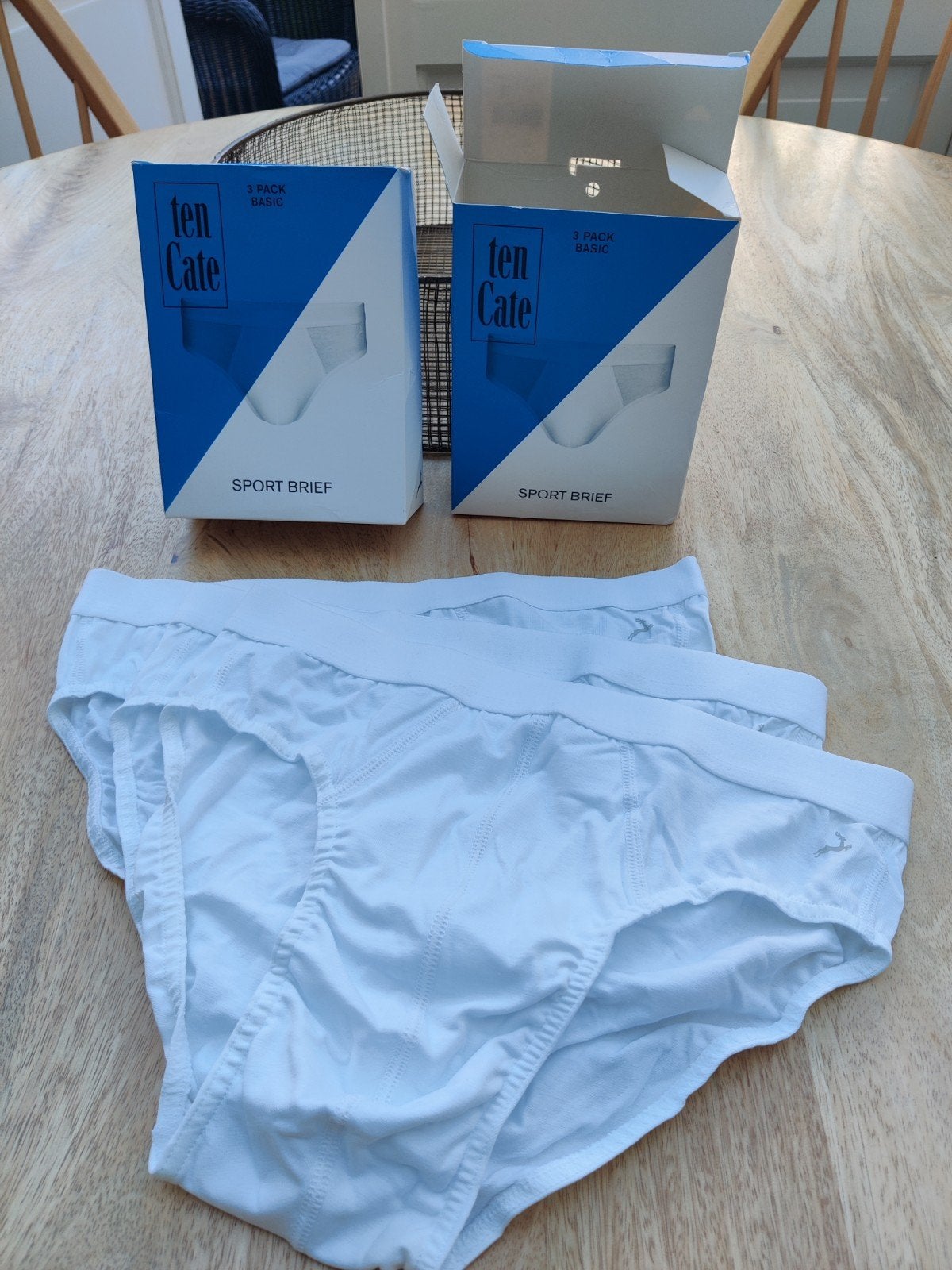 Ten Cate herenslips ( 6 stuks) wit mt L/ nieuw, Kleding | Heren, Ophalen of Verzenden, Wit, Ten Cate
