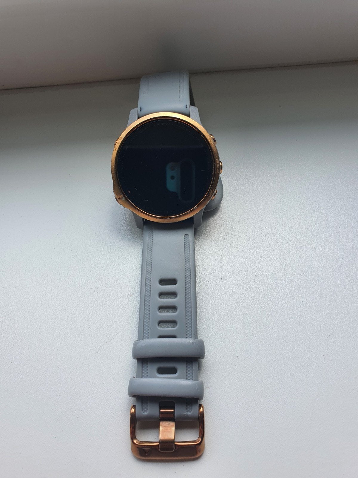 Garmin Fēnix 6S Sapphire – Rose Gold / Grijze band, Sieraden, Tassen en Uiterlijk, Sporthorloges, Garmin, Ophalen of Verzenden