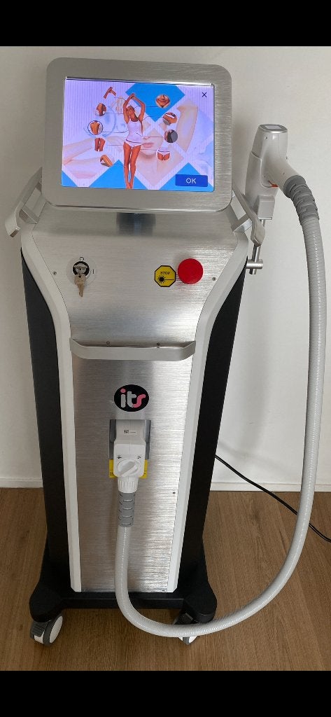 Diode Ice laser 3 wave beauty/medical - definitief ontharen, Ophalen of Verzenden, Gebruikt, Scheren en Epileren