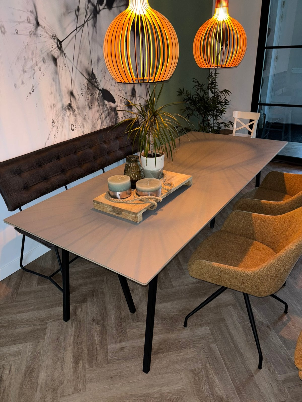 HAY Loop Stand tafel (200x90x74, Huis en Inrichting, Gebruikt, Vijf personen of meer, 150 tot 200 cm, Rechthoekig