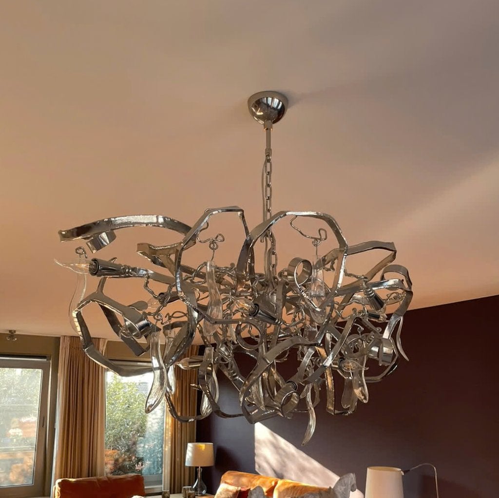 Brand van Egmond Delphinium Chandelier – DOC70N – 120 cm, Ophalen, Zo goed als nieuw