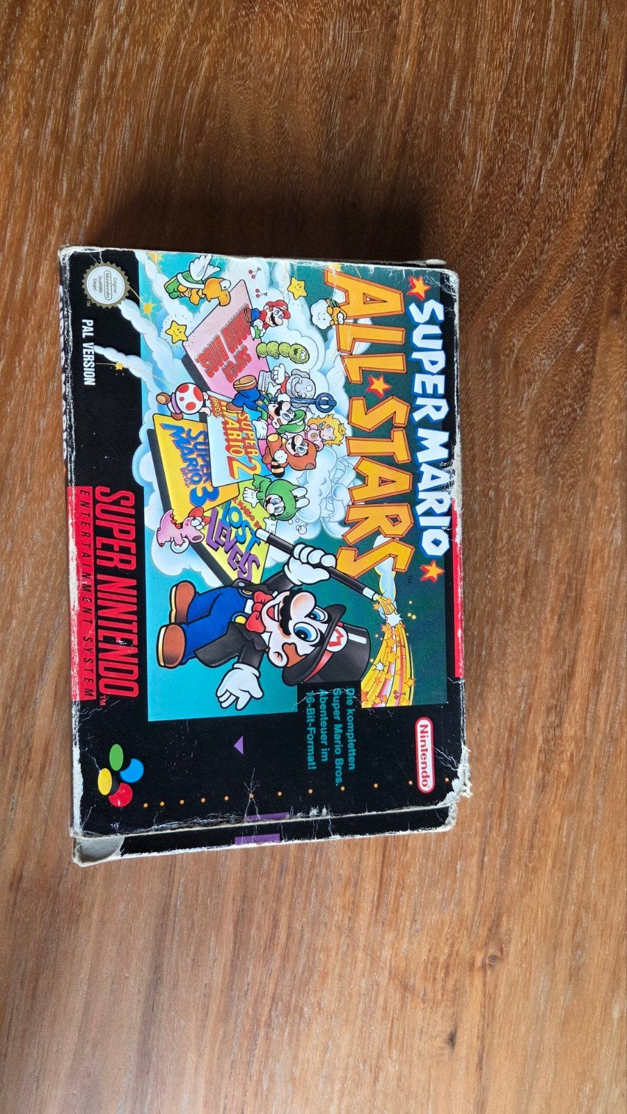 SNES | Super Mario All-Stars  - Complete in box, Gebruikt, 1 speler, Ophalen of Verzenden, Vanaf 3 jaar