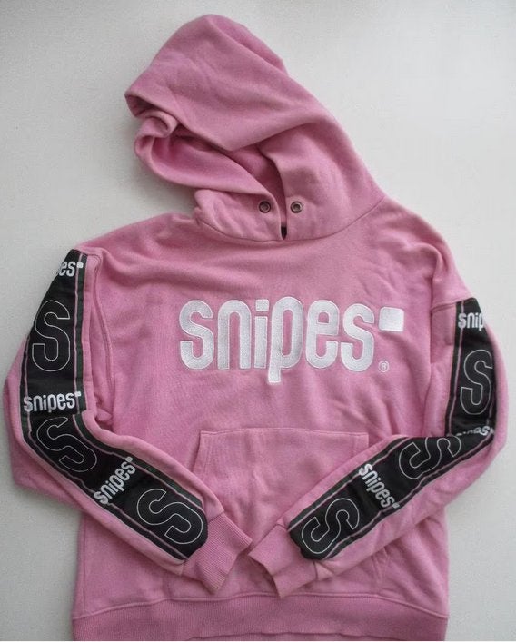 Snipes zachtroze hoodie met opdruk, maat S/M, Oosterveldweg 15, 7274 DZ, Verzenden, Zo goed als nieuw, Roze