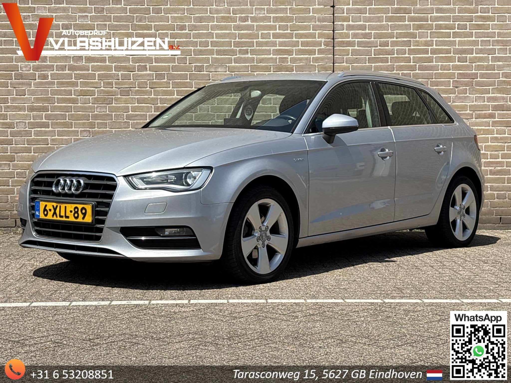 Audi A3 Sportback 1.4 TFSI Ambition Pro Line plus g-tron Aut, Auto's, Start-stop-systeem, Stof, Gebruikt, 4 cilinders