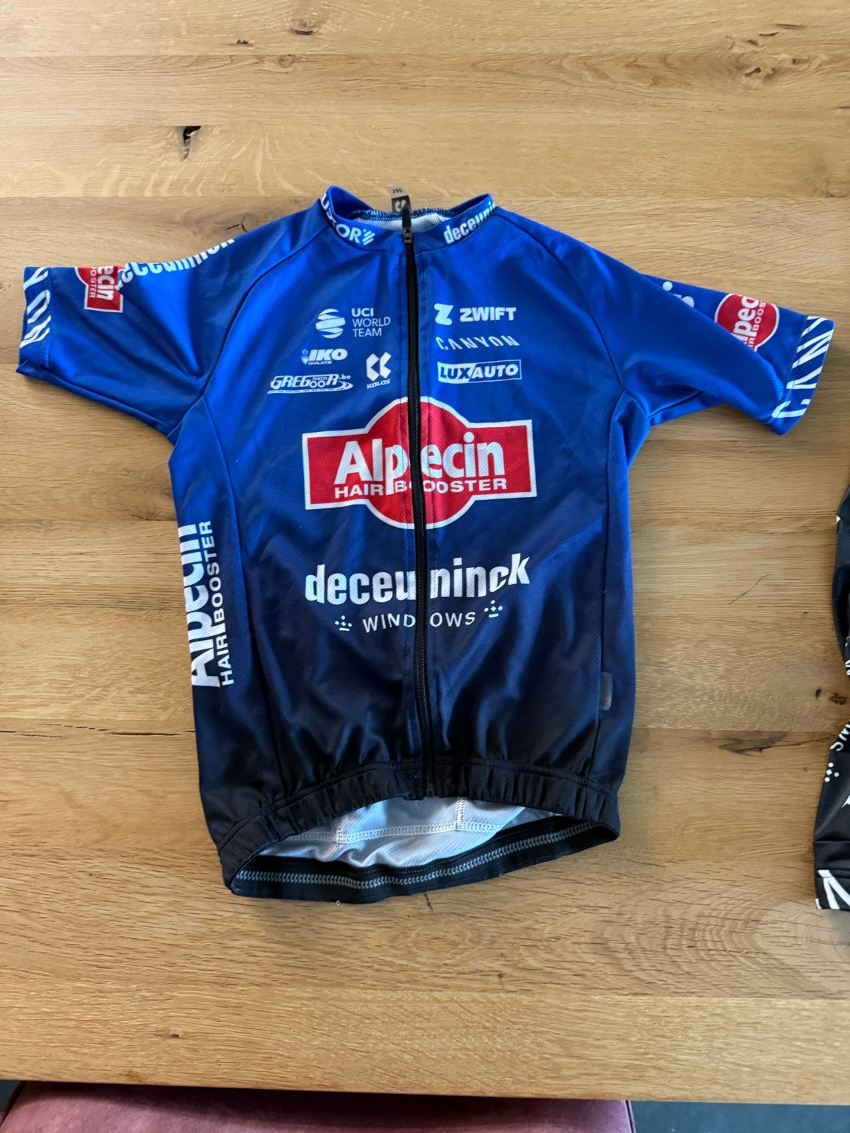 Alpecin Deceuninck Wielerkleding Set - Maat 146, Kinderen, Overige maten, Ophalen of Verzenden, Zo goed als nieuw