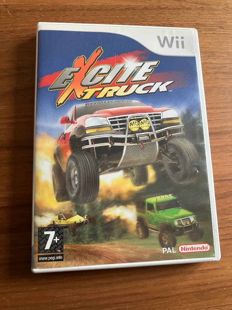 Excite Truck voor Nintendo Wii, Spelcomputers en Games, Games | Nintendo Wii, Ophalen, 1 speler, Racen en Vliegen, Zo goed als nieuw