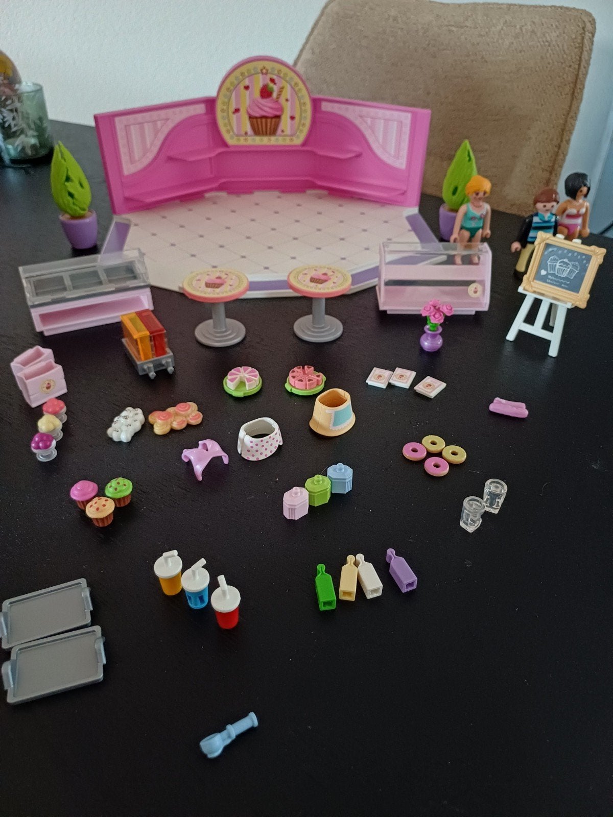 Playmobil taartenwinkel compleet 9080, Kinderen en Baby's, Ophalen of Verzenden, Zo goed als nieuw, Complete set