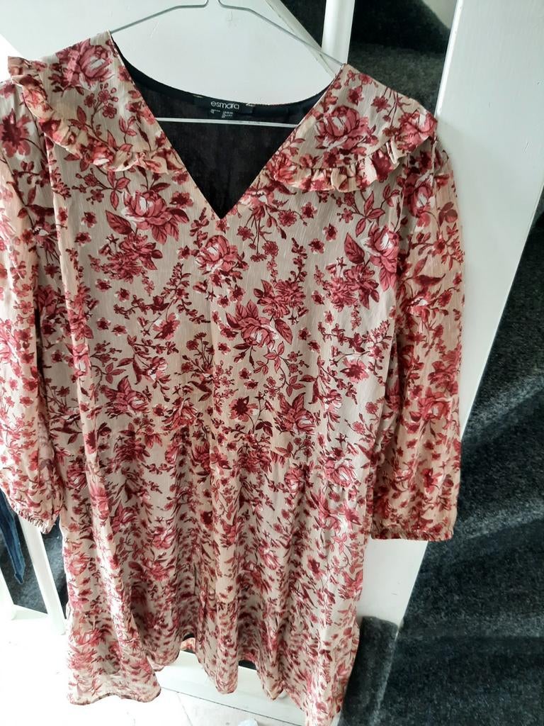 Esmara jurk met bloemenprint maat 42, Ophalen of Verzenden