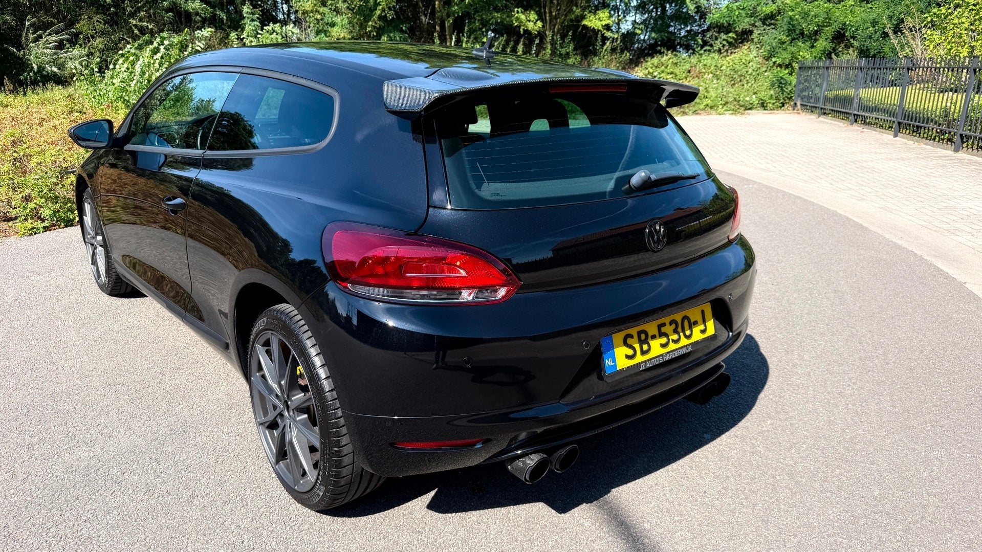 Volkswagen Scirocco 1.4 TSI Highline Plus Airco/Ecc Apple Ca, Auto's, Voorwielaandrijving, Stof, Gebruikt, Zwart