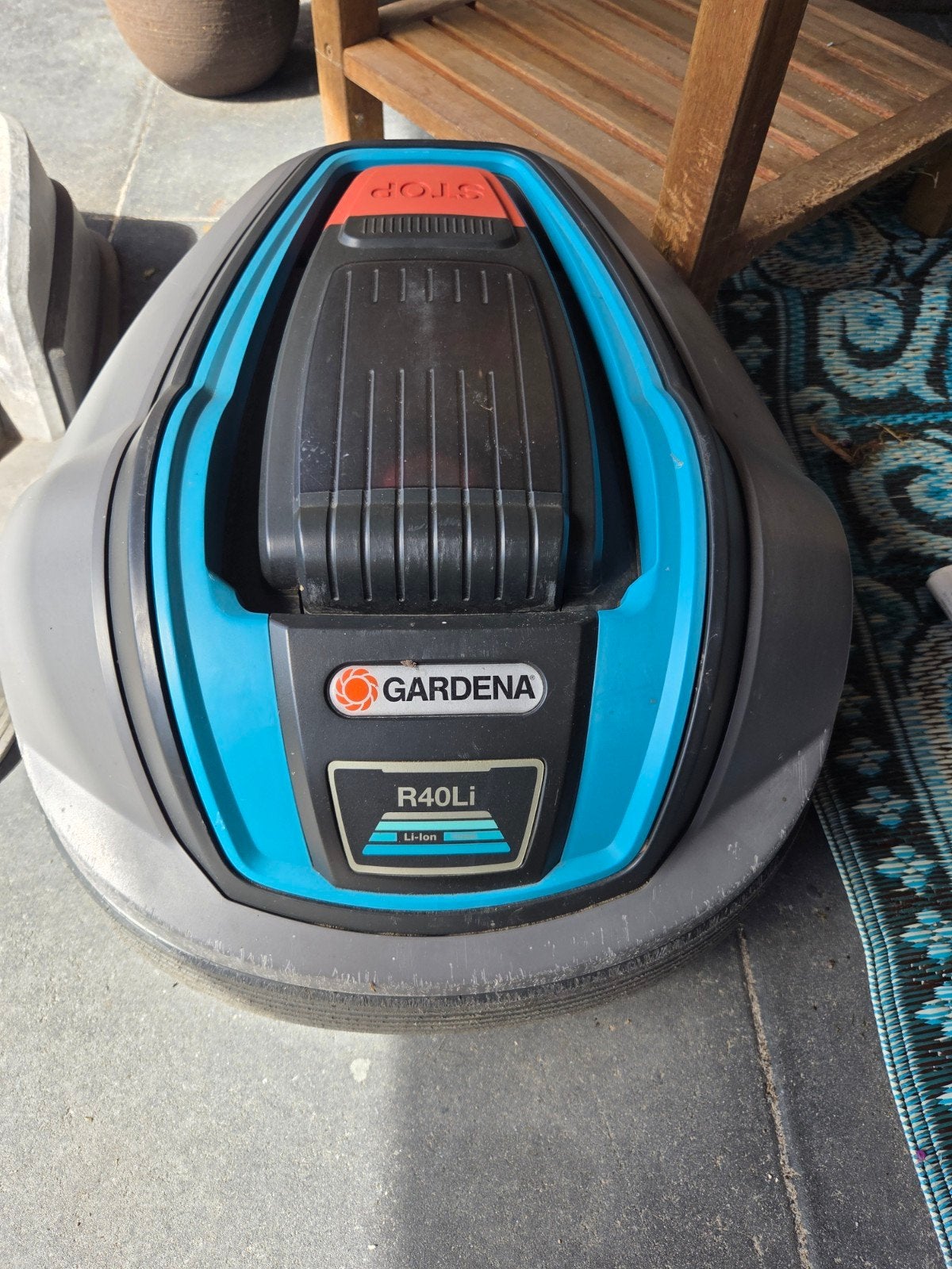Gardena R40Li Robotmaaier met lader, Ophalen, Gebruikt, 20 tot 25 cm, Gardena