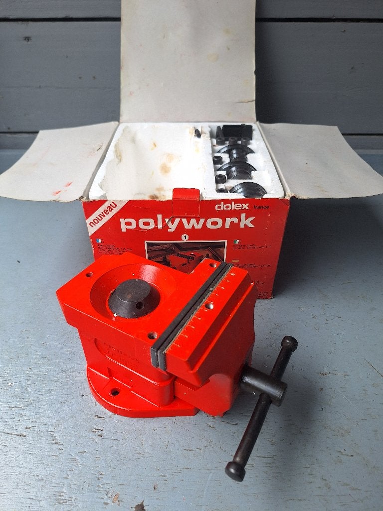 Dolex Polywork multifunctionele bankschroef nieuw, Ophalen of Verzenden, Nieuw