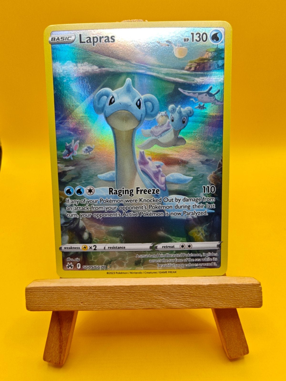 Lapras GG - Crown Zenith, Verzenden, Zo goed als nieuw