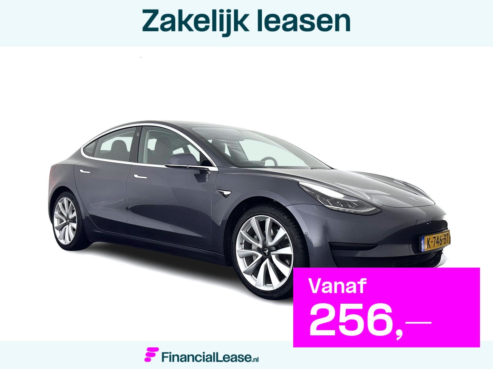 Tesla Model 3 Standard RWD Plus 60 kWh [ 3-Fase-11kW ]{SoH-9, Automaat, Achterwielaandrijving, Gebruikt, 370 km