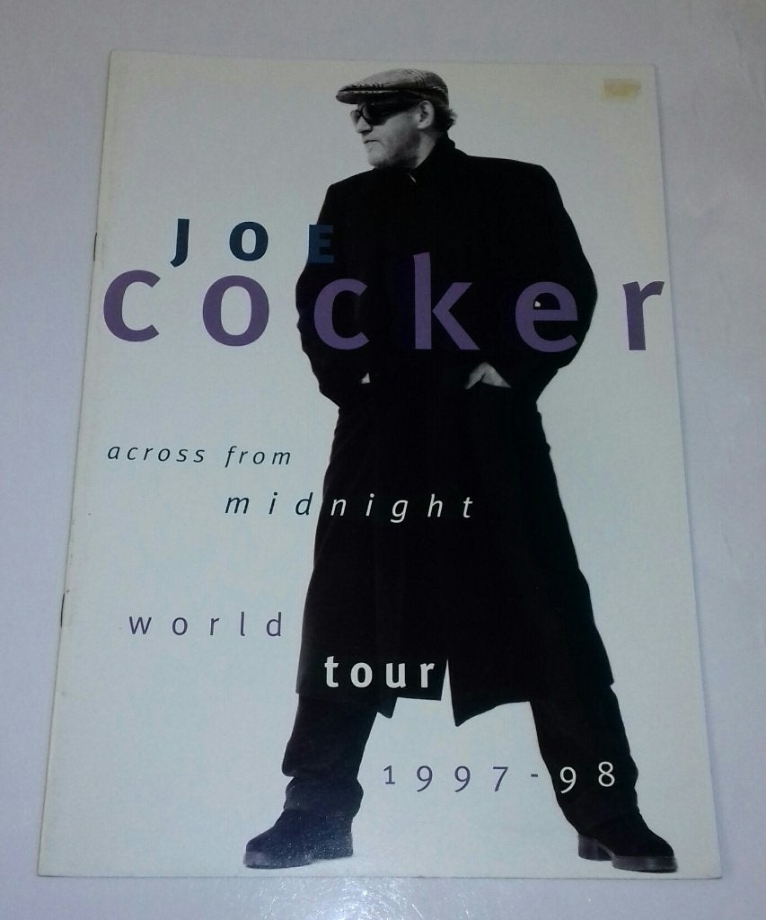 Joe Cocker TOURBOOK PROGRAMMA 1997-1998 World Tour, Gebruikt, Verzenden, Joe Cocker, NvT