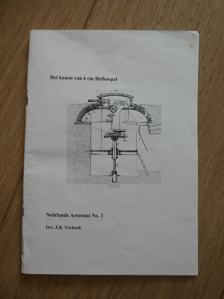Het kanon van 6 cm hefkoepel, 2001., Verzamelen, Ophalen of Verzenden, Landmacht, Nederland, Boek of Tijdschrift
