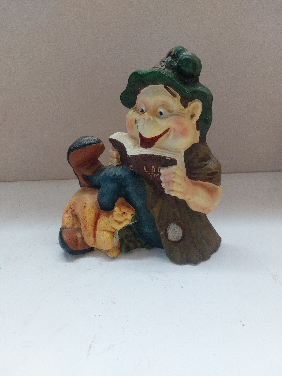 Efteling Laaf gietijzeren deurstopper 1998, Huis en Inrichting, Vintage, Gebruikt, Meerkleurig, Ophalen of Verzenden