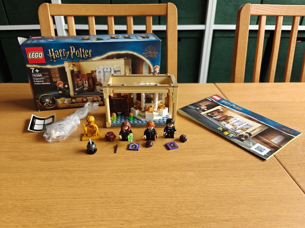 LEGO HP Hogwarts Polyjuice Potion Mistake 76386, Lego, Harry Potter, Ophalen of Verzenden, Zo goed als nieuw