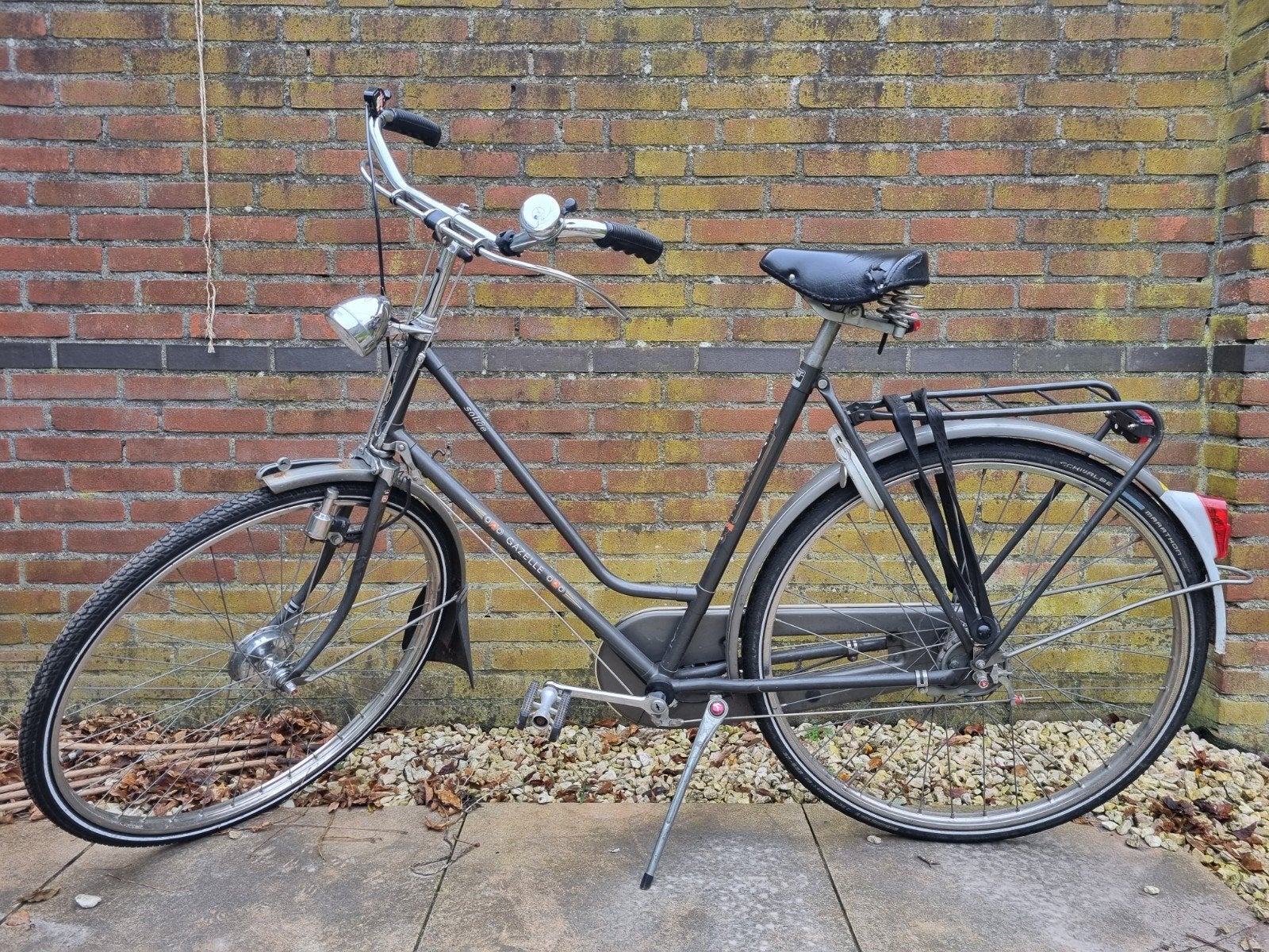 Damesfiets stadsfiets versnellingen, Fietsen en Brommers, Fietsen | Oldtimers, Ophalen, Trommelrem, Gazelle