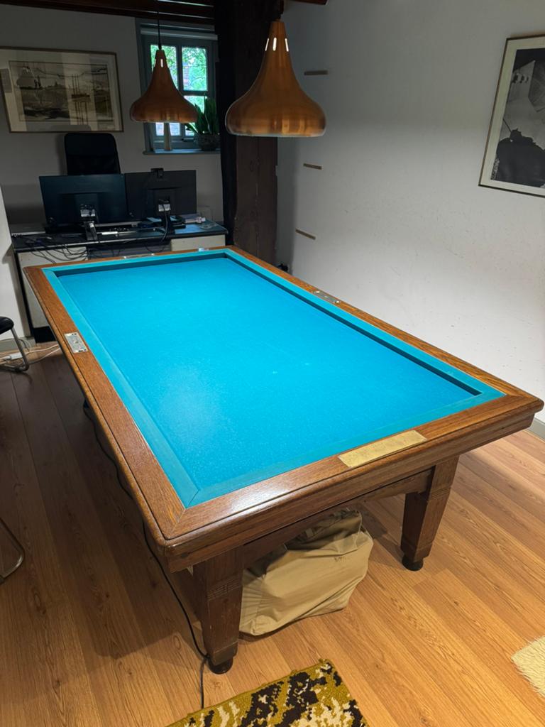 Biljart 100x200cm, Ophalen, Gebruikt, Biljarttafel