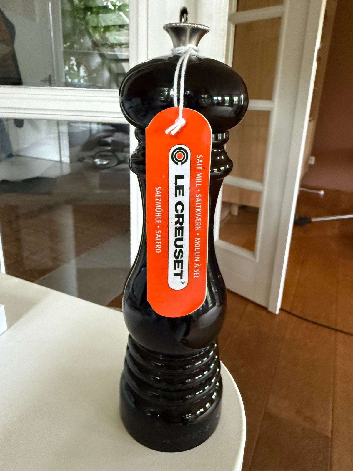 Le Creuset Zoutmolen Zwart - Nieuw 22 cm, Huis en Inrichting, Le Creuset, Overige typen, Nieuw, Ophalen of Verzenden