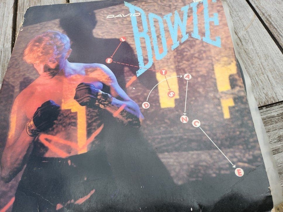 David Bowie - Tonight LP (1984), LP, Gebruikt, Pop, Ophalen of Verzenden