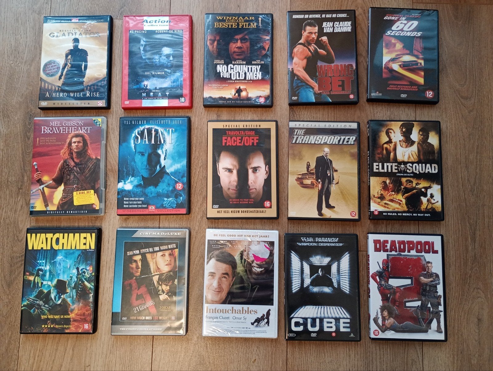 Diverse films Actie, drama, science fiction, Vanaf 16 jaar, Nederlands, Ophalen of Verzenden, Gebruikt