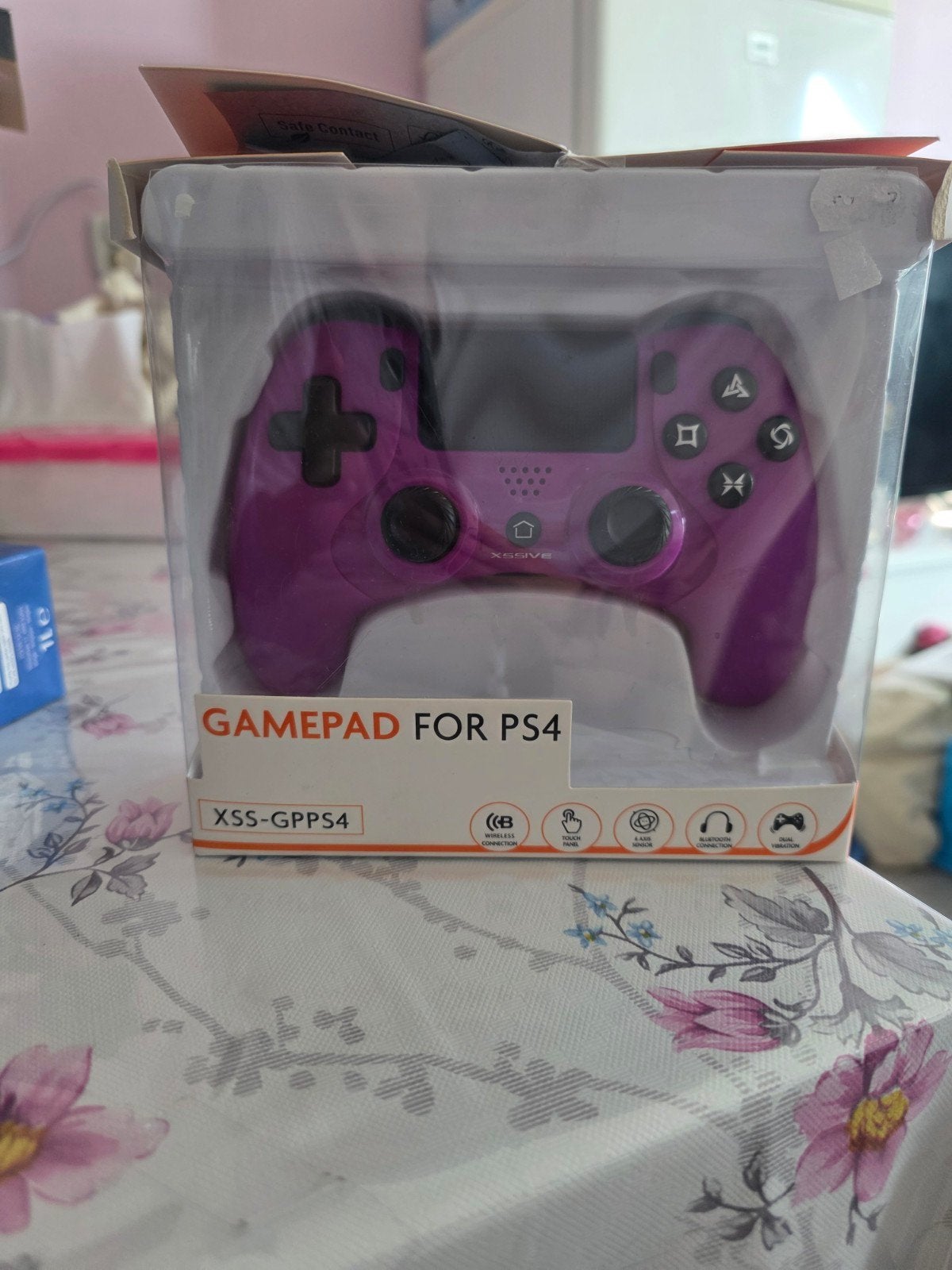 XSSIVE PS4 Controller Paars - Nieuw in verpakking, Ophalen, Nieuw, Controller, PlayStation 4