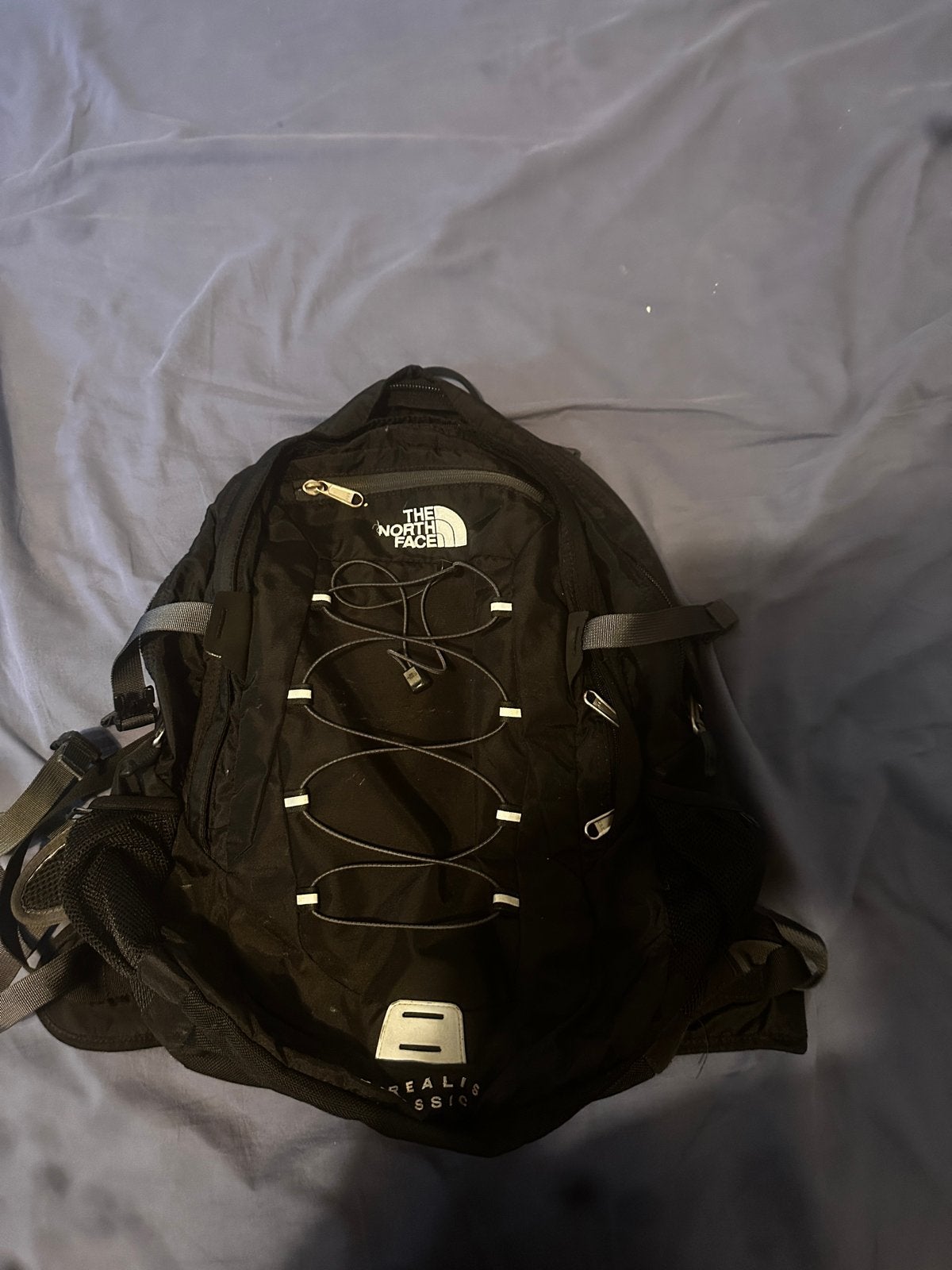 The North Face Borealis Classic Zwart, Ophalen of Verzenden, Zo goed als nieuw, 25 tot 40 cm, Overige merken