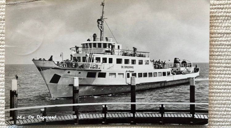 Texel  Oudeschild veerboot De Dageraad, Ophalen of Verzenden, Zo goed als nieuw