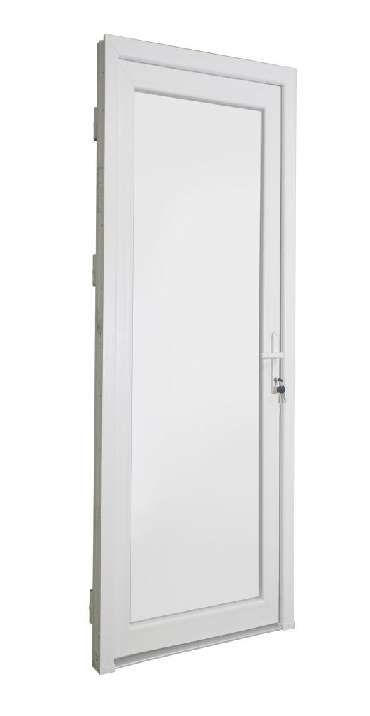 Kunststof Volpaneel Buitendeur | 98 X 215 Cm | Wit RAL 9016, Niet ingevuld, Kunststof, 80 tot 100 cm, 215 cm of meer