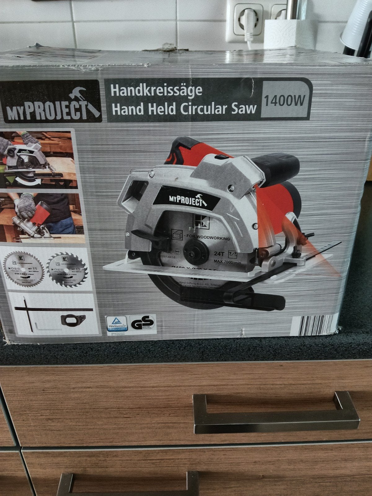 Hand circelzaag, Ophalen, Nieuw