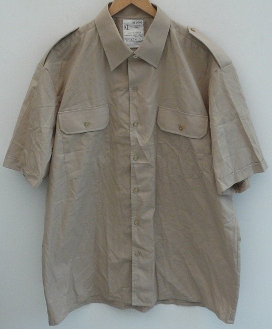 Hemd, Uniform DT63, korte mouw, maat: 17-43, KL, 1988.(Nr.1), Ophalen of Verzenden, Landmacht, Nederland, Kleding of Schoenen