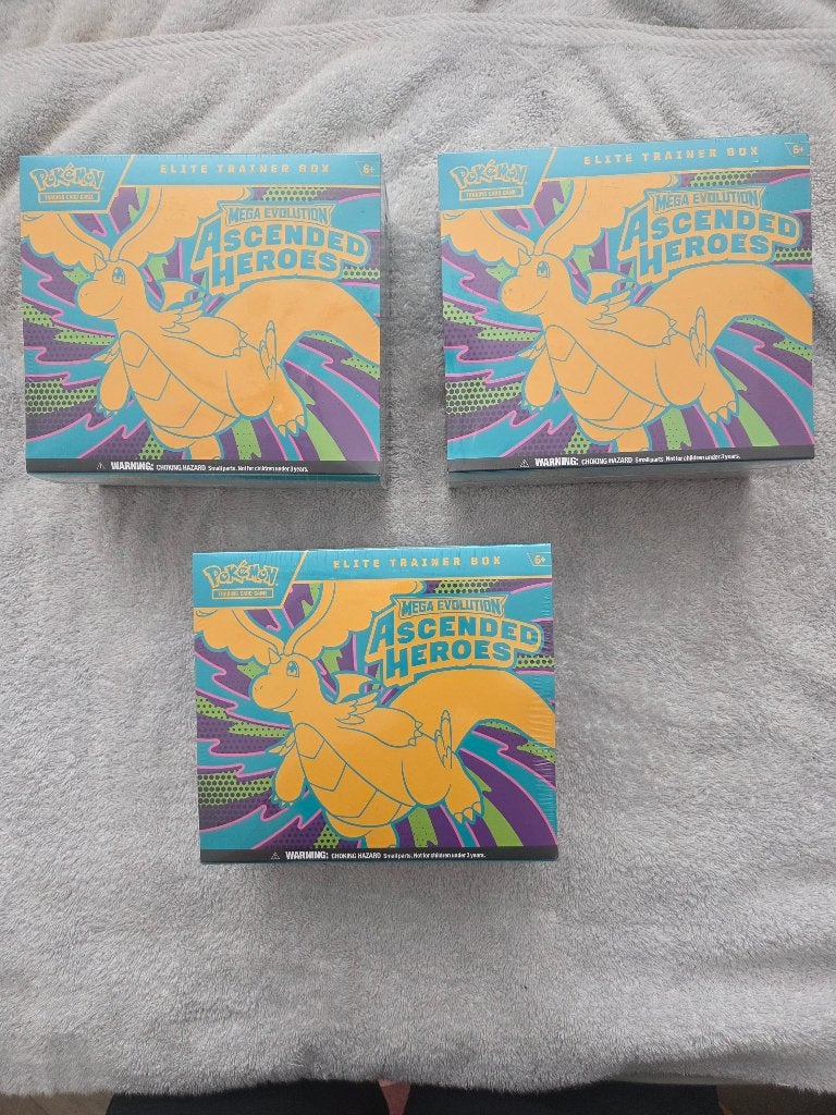 Ascended heroes elite trainer box / etb, Ophalen of Verzenden, Nieuw