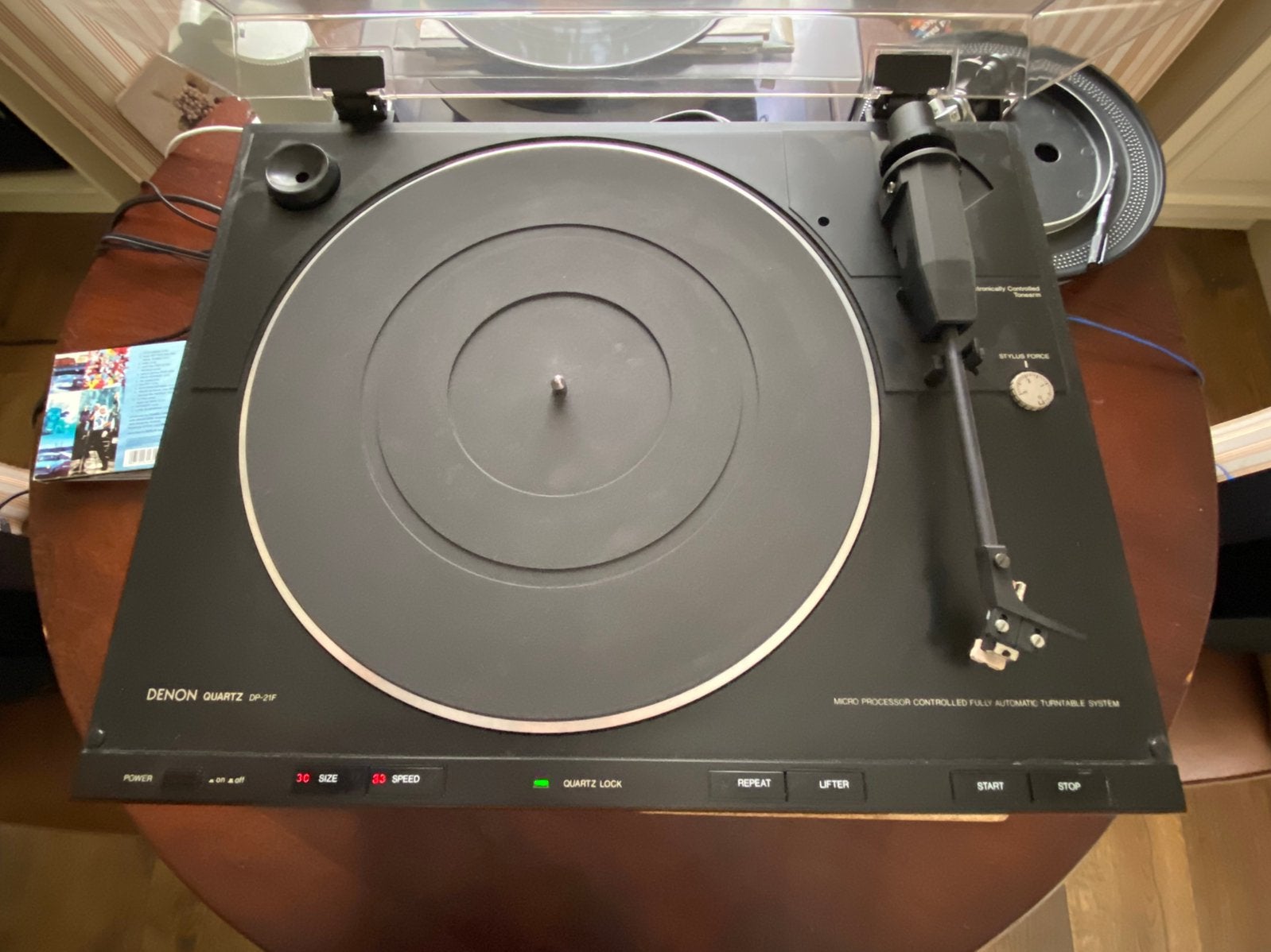 Denon DP-21F platenspeler, Automatisch, Refurbished, Platenspeler, Ophalen