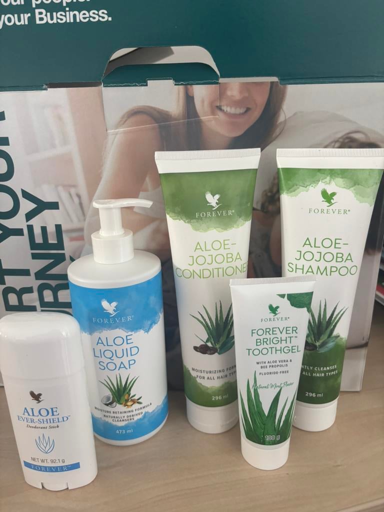 Forever living aloe set, Ophalen of Verzenden, Nieuw